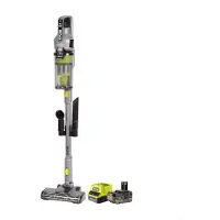 Pgb-Europe Aspirateur sans fil 18 V ONE+ Brushless RSVS18BL-1C40G, puissance d'aspiration de 90 AW, moteur sans balais, avec batterie 4,0 Ah et chargeur 2,0 A, anthracite