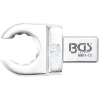 Bgs Clé polygonale à douille ouverte 12 mm Logement 9 x 12 mm - 6904-12