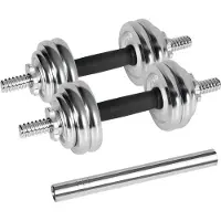 Rebel Rba-2326-15 Dumbbell 15 Kg Argenté 15 kg
