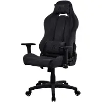 AROZZI Torretta Soft Fabric Chaise Gaming - Noir pur