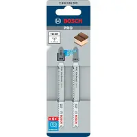 Bosch 2608655092 PRO T101BF Lame De Scie Sauteuse Clean - Bois Dur (2 Pièces)