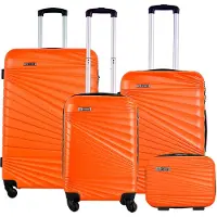 Wellhome Valise à Roulettes 4 Unités