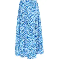 IZIA Jupe bleu / blanc
