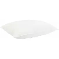 vidaXL Ensemble de literie blanc 135 x 200 cm, en coton, bambou et polyester