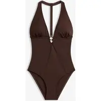 Bonprix Maillot 1 pièce à décolleté plongeant en V