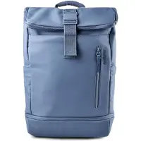 American Tourister sac à dos pour ordinateur portable sac à dos pour ordinateur portable Urban Tide Rolltop Laptop Backpack 15,6" 31L Storm Blue bleu gris