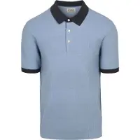 Scotch & soda Polo Maille Bleu taille XL