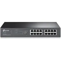 TP-LINK TL-SG1016PE Netzwerk-Switch Managed L2 Gigabit Ethernet (10/100/1000) Power over Ethernet (PoE) Schwarz