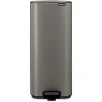 Brabantia Bo Waste Bin, Poubelle, Gris