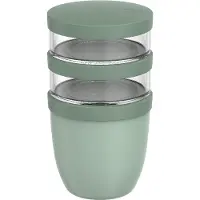 Mepal Isolier-Speisebehälter Thermo-Lunchpot Ellipse nordic sage 0,5 + 0,2 x 0,2 l, 1 St., Lunch box, Vert