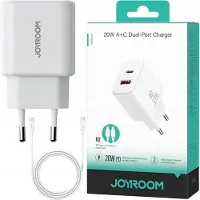JOYROOM Eu Jr-Tcf05 20W Usb-A Usb-C + Cable Usb-C - Biaa