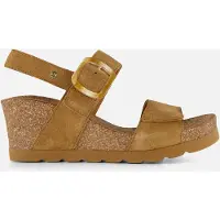Panama jack Valle Sandalen Hak - Cognac - Maat 36