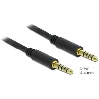 DeLOCK Câble Jack 4,4 mm 5 broches Fiche mâle-Fiche mâle 1 m noir -