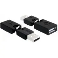 DeLOCK 65260 Rotationsadapter USB 2.0-A Stecker zu Buchse