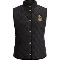 Ralph Lauren Gilet jaune foncé / noir