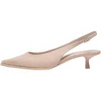 Bershka Escarpins à bride arrière poudre