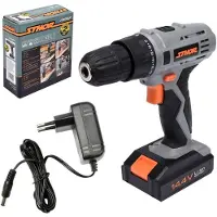 Sthor Perceuse-visseuse sans fil avec batterie 1,3Ah Li-Ion 14,4 V 17 Nm