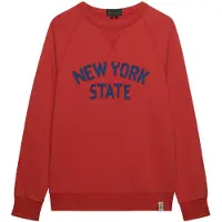 Superdry Sweat-shirt bleu foncé / rouge