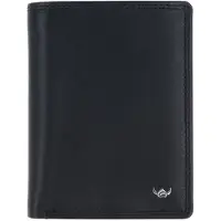 Golden Head Cuir porte-monnaie Polo RFID Protect Kombischeintasche 1348 Schwarz noir