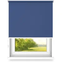 Time4blinds , Store occultant, mur ou plafond, UV, 180x180cm, Myrtille, Droit