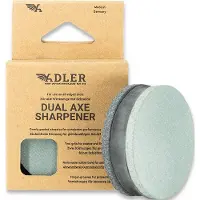Adler Sharpening Puck, pierre à aiguiser pour hache, grain 80/220
