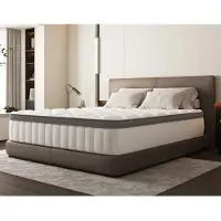 Bodyprotect matelas ergonomique à ressorts 7 zones, 140 x 200 cm, H2, 25 cm, ressorts ensachés, Elite Line