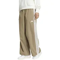 Adidas Pantalon de sport 'Iconic' kaki / blanc