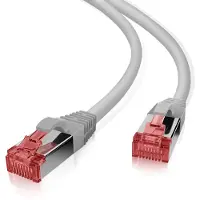 Helos Câble de raccordement Cat.6 GHMT AWG 27/7 gris 10,0 m