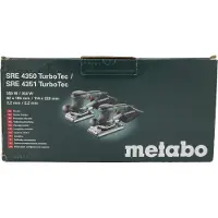 Metabo - Ponceuse vibrante 350W 114x229mm - SRE 4351 TurboTec