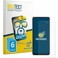 BROTECT Protection Clair (6 pcs, Oppo A5 Pro), Téléphone portable : film de protection, Transparent