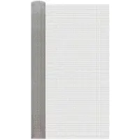 vidaXL Écran en maille 100 x 500 cm, 6 mailles, acier inoxydable 201, argent
