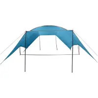 vidaXL Bâche de camping imperméable bleue 695 x 580 x 200 cm