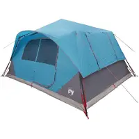 vidaXL Tente Sofort bleue 365 x 280 x 200 cm en polyester et acier