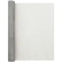 vidaXL Écran en mailles 60 x 2000 cm, 20 mailles, acier inoxydable 201, argent