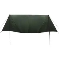vidaXL , auvent pour véhicule, couleur vert armée, 500 x 515 x 215 cm
