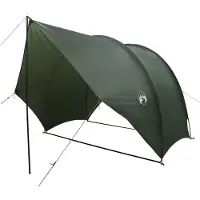vidaXL Auvent arrière imperméable vert olive 405 x 280 x 220 cm