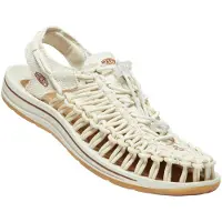 Keen pour femme. 1026231 Sandales Uneek Canvas Beige (38.5), Plat, Aucun, Casuel, Beachwear, Polyester recyclé