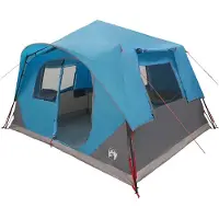 vidaXL Tente Sofort bleue 365 x 380 x 200 cm en polyester et acier