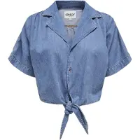 ONLY Chemisier 'ONLPaula' bleu denim