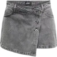 ONLY Jupe 'ONLLesly' gris denim