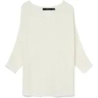 Vero Moda Pull-over 'Nora' blanc