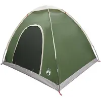 vidaXL Tente de camping avec toit et aération, verte, 190 x 140 x 105 cm