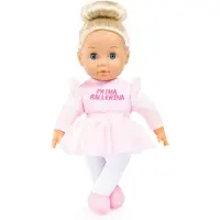 Bayer 93311AA poupée avec Cheveux Anna Prima Ballerina, Fille, Poupon Musical, Interactive, Yeux dormeurs, Rose, 33 cm