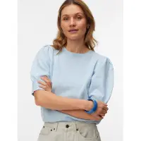 Vero Moda Pull-over 'VMDoffy' bleu clair