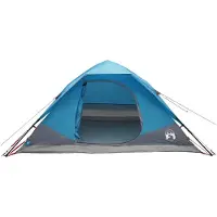 vidaXL Tente Sofort bleue 305 x 215 x 140 cm en polyester et acier