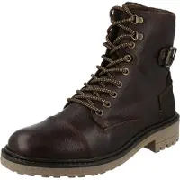 Bullboxer Bottines à lacets brun foncé