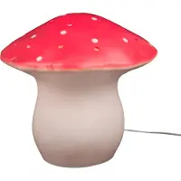 Egmont toys Lampe à poser / Veilleuse LED Grand Champignon Rouge H30cm - - Enfant - Mixte - Plastique - Rouge