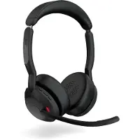 Jabra Evolve 2 55 Ms Voip Headphones Argenté
