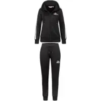 Lonsdale Survêtement noir / blanc
