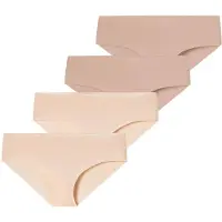 Schiesser Culotte ' Invisible Light ' beige / nude / sable